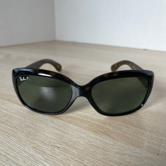 Ray-Ban JACKIE OHH RB4101 710 Cat Eye Tortoise Italy FRAMES ONLY 58-17-135 - Picture 2 of 8